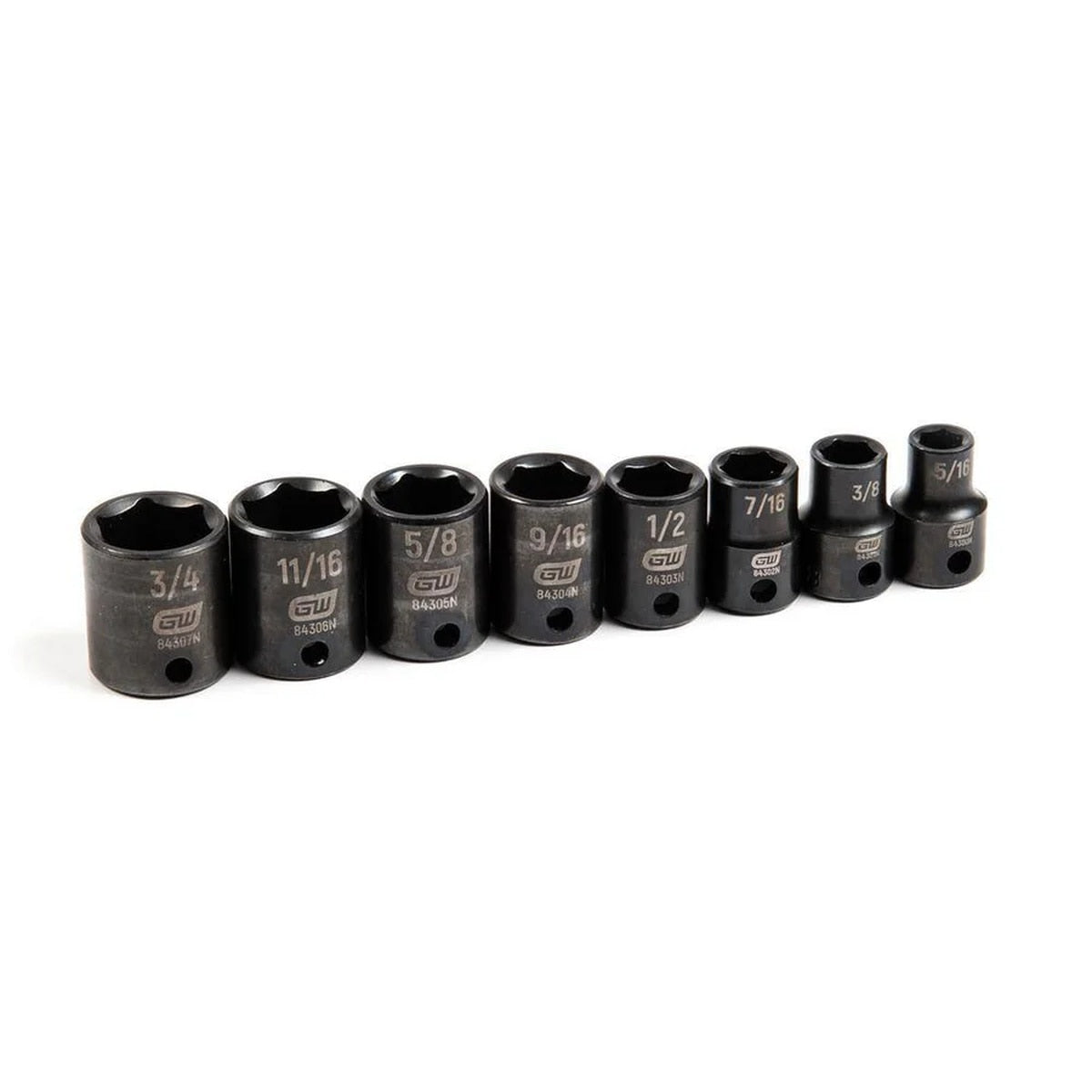 29-Piece SAE 3/8 in. and 1/2 in. Impact Socket Tray Set (29 Piece Set) - 3