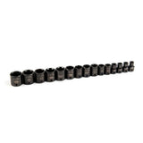 29-Piece SAE 3/8 in. and 1/2 in. Impact Socket Tray Set (29 Piece Set) - 4