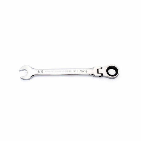 GearWrench 86752 15/16" 90-Tooth 12 Point Flex Head Ratcheting Combination Wrench
