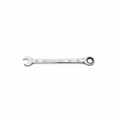 Gearwrench 86919 19mm 90-Tooth 12 Point Ratcheting Combination Wrench