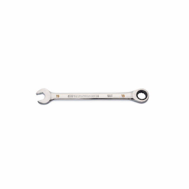 Gearwrench 86919 19mm 90-Tooth 12 Point Ratcheting Combination Wrench
