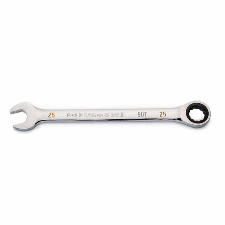 GearWrench 86925 25mm 90-Tooth 12 Point Ratcheting Combination Wrench