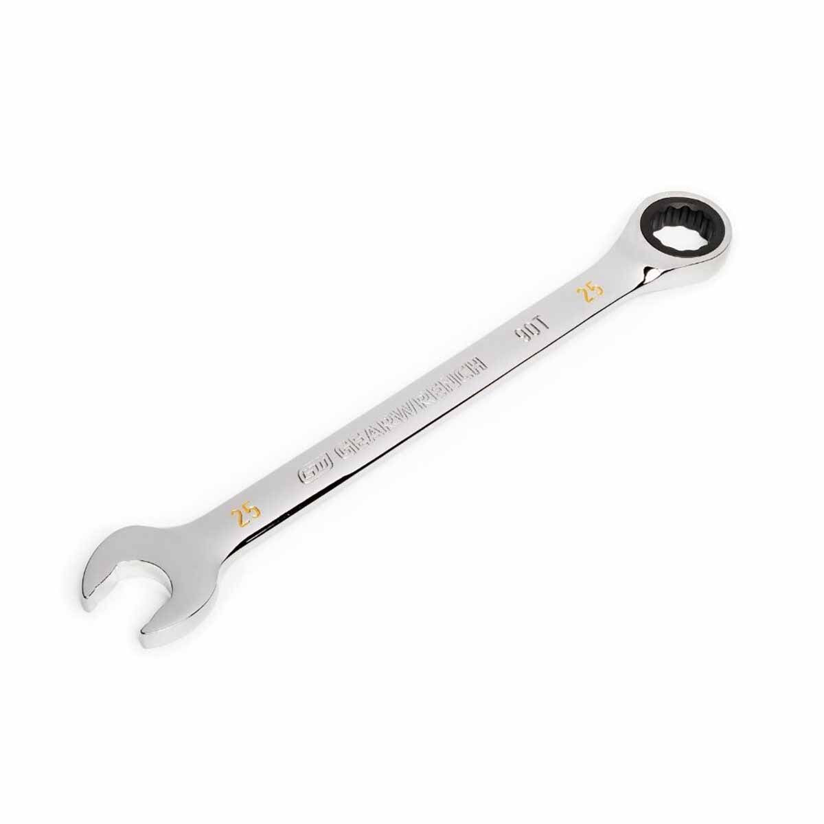 GearWrench 86925 25mm 90-Tooth 12 Point Ratcheting Combination Wrench - 2