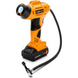 Gearwrench GWAIR160 20V Rechargeable 160 PSI Cordless Tire Inflator with Preset Auto Stop and LED Light 9.41 x 3.23 x 9.41"