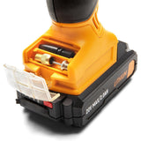 Gearwrench GWAIR160 20V Rechargeable 160 PSI Cordless Tire Inflator with Preset Auto Stop and LED Light 9.41 x 3.23 x 9.41" - 3