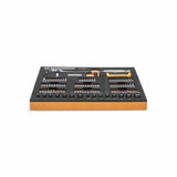 Gearwrench GWMSMBS01 105 Pc. 1/4” Drive Slim Head Mechanics Tool Set in Foam Storage Tray - 7