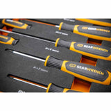 Gearwrench GWMSSCRPH 9 Piece Phillips® Dual Material Screwdriver Set in Foam Storage Tray - 9