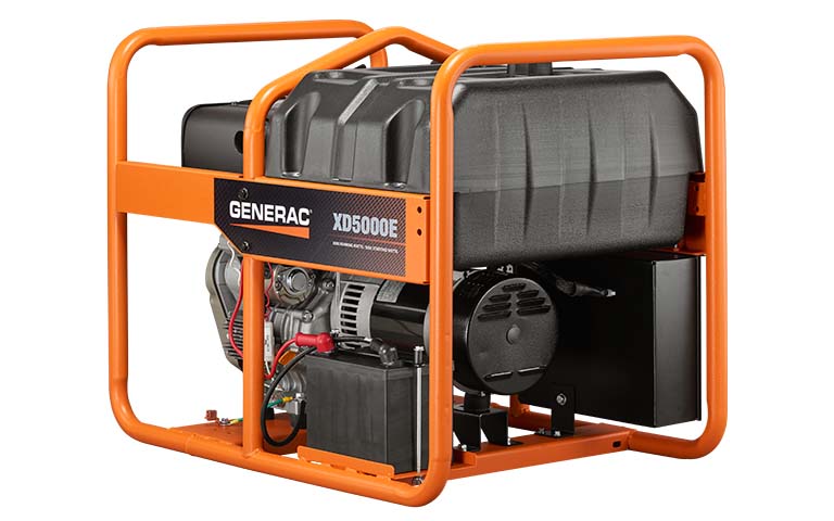 Generac 6864 XD5000E Diesel Portable Generator, CARB - 5