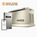 Generac 7210 Guardian 24kW Home Standby Generator with PWRview Transfer Switch Wi-Fi Enabled