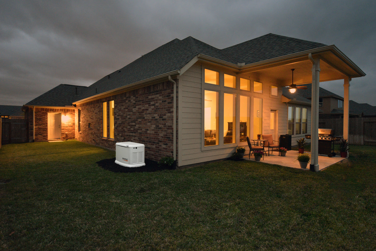 Generac 7210 Guardian 24kW Home Standby Generator with PWRview Transfer Switch Wi-Fi Enabled - 8