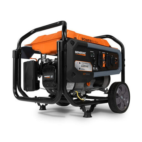 Generac 7722 3,600-Watt Portable Generator with CONSENSE Technology 50 State