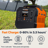 Generac 8026 2106Wh Portable Power Station with 1600W Output and Wireless Charging Pad - 6