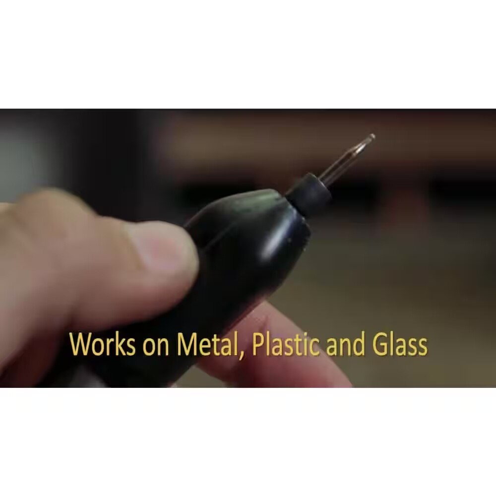 General Tool 505 Cordless Precision Engraver with Diamond Tip Bit and AAA Batteries - 4