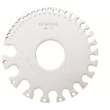 General Tool 21 U.S. Standard Sheet Metal Gage (Round) - 2