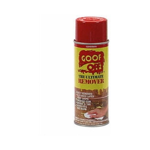Goof Off 00008 Goof Off, 12 OZ, VOC Aerosol Paint Remover.