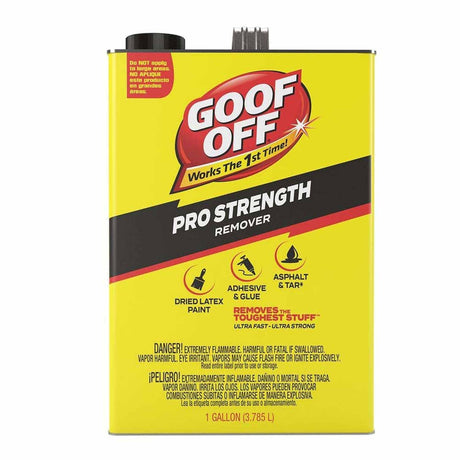 Goof Off FG657 Pro Strength All Purpose Graffiti Remover - One Gallon Liquid