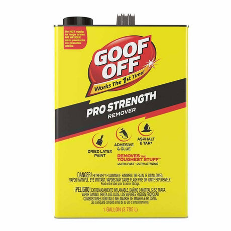 Goof Off FG657 Pro Strength All Purpose Graffiti Remover - One Gallon Liquid