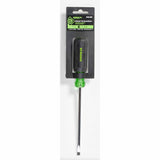 Greenlee 0153-26C Round Shank 1/4" x 6" Flat Blade Screwdriver - 2