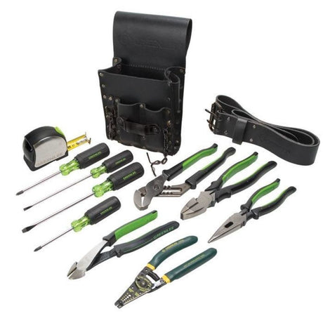 Greenlee 0159-13 Electrician's Tool Kit - Standard, 12-Piece