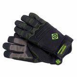 Greenlee 0358-14L High Dexterity Black Tradesman Gloves, Large - 3