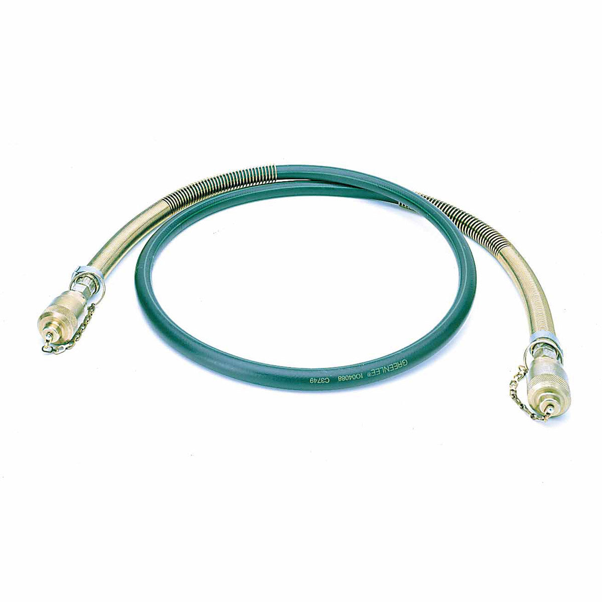 Greenlee 11289 6' x 3/8" Hydraulic Hose Unit - 2