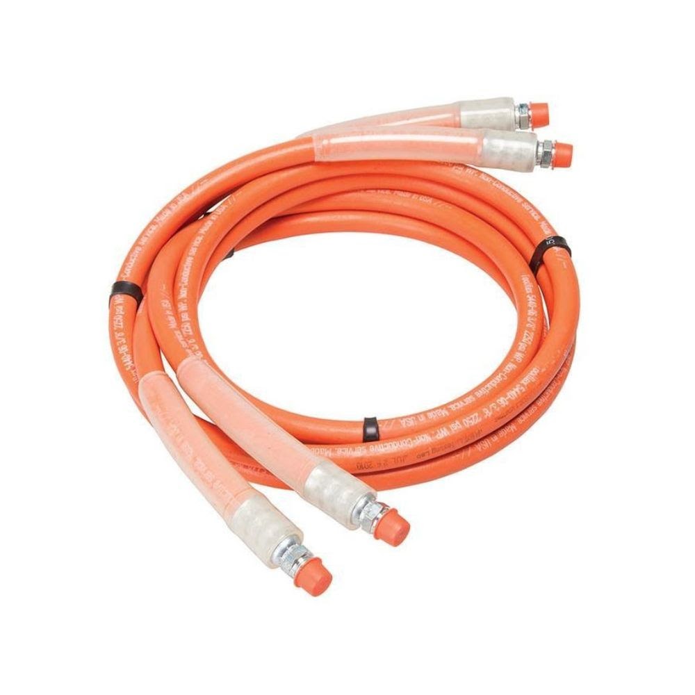 Greenlee 135245 Two 3/8" x 8' (10 mm x 2.4 m) I.D. Hoses