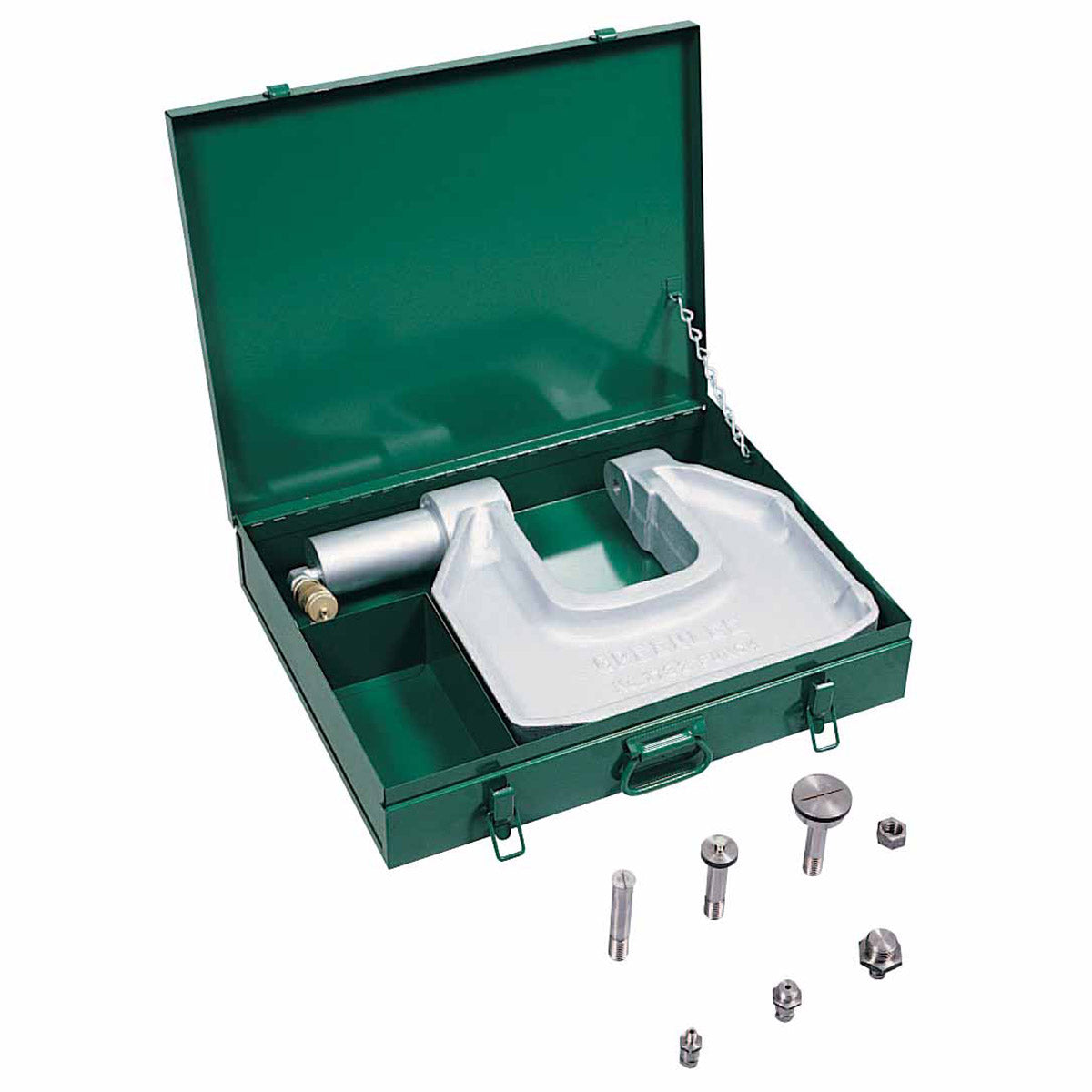 Greenlee 1732 Portable C-Frame Punch Driver Set 1/2" - 4" Conduit Size - 2