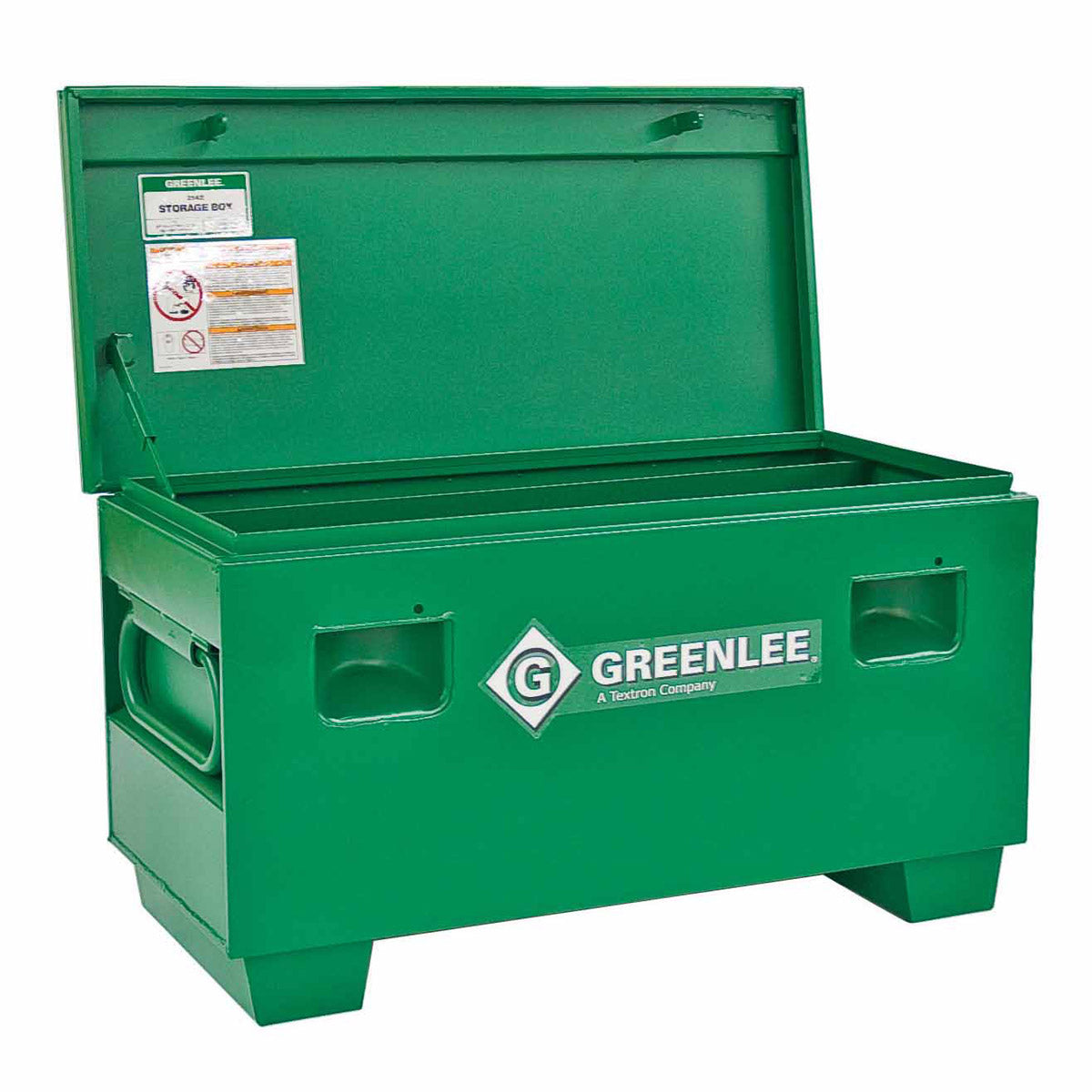 Greenlee 2142 Heavy-Duty Jobsite Storage Chest without Tray, 9.7 Cubic Ft Capacity - 2