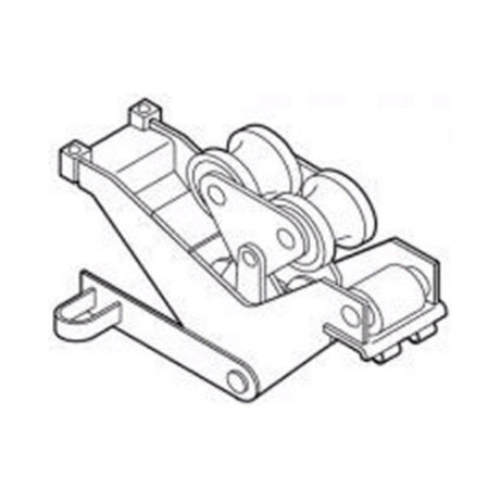 Greenlee 23541 1-1/2" - 2" EMT Roller Support Unit