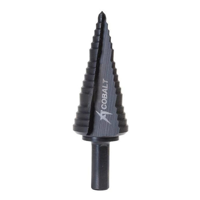 Greenlee 30008C #8 XT Cobalt Step Bit - 1/2", 7/8", 1-1/8"