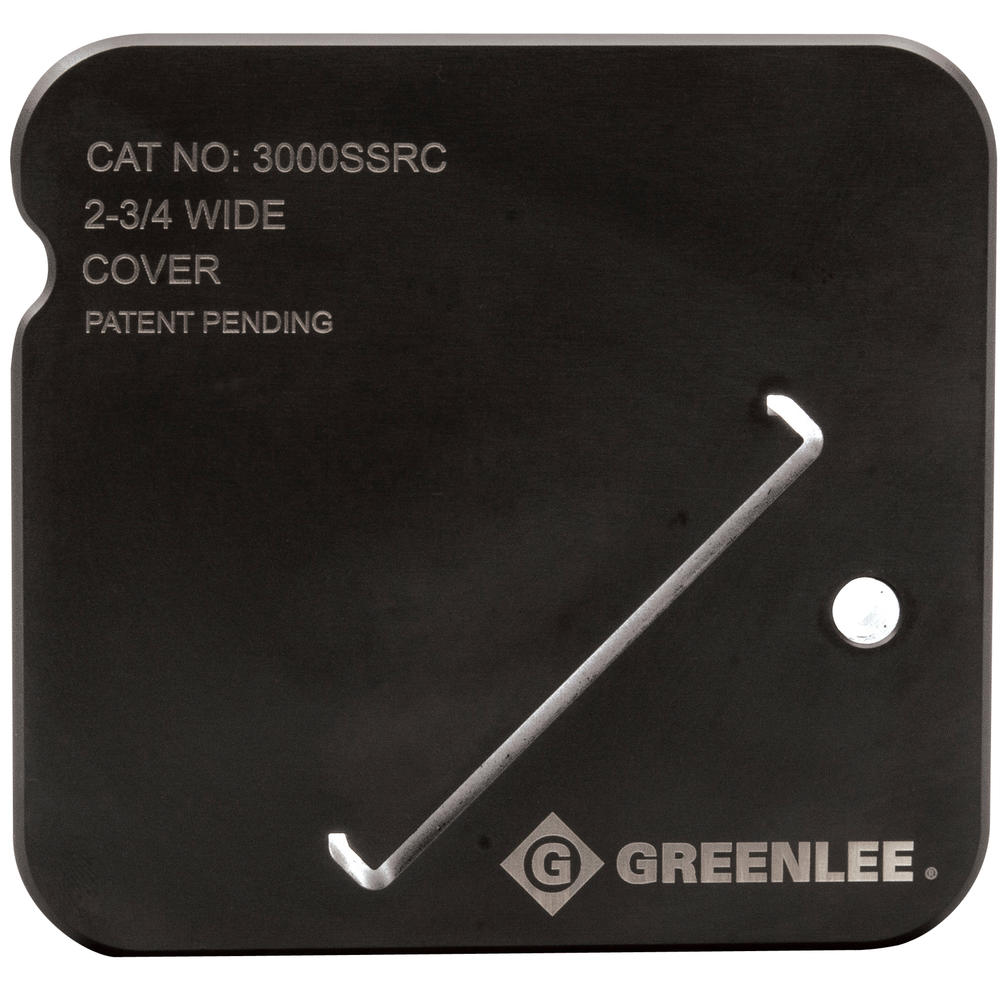 Greenlee 3000SSRC 2-3/4 Raceway Cover Die Set, Legrand 3000 Series – Toolup