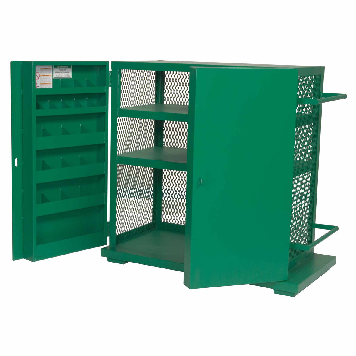 Greenlee 5060MESH 52" x 48" Mesh Cabinet - 3