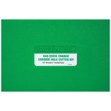 Greenlee 648 8 Piece Quick Change Carbide Hole Cutter Kit, 1/2" - 2-1/2" - 3