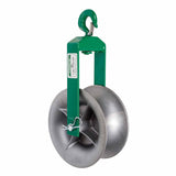 Greenlee 651 12" Hook-Type Sheave, 4000 lbs Capacity - 2