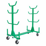 Greenlee 668 Mobile Conduit and Pipe Rack with Casters - 6