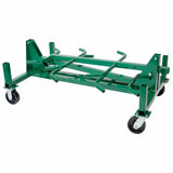 Greenlee 668 Mobile Conduit and Pipe Rack with Casters - 7