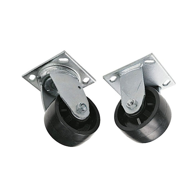 Greenlee 696 4" Caster Set, 2 Rigid, 2 Swivel