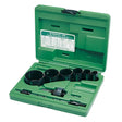 Greenlee 830 1/2" - 2" Conduit Size Bi-Metal Hole Saw Kit