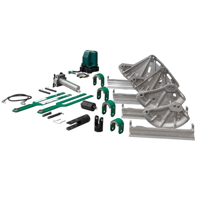 Greenlee 881GXE980 Cam-Track Bender for 2-1/2" - 4" with Hydraulic Pump