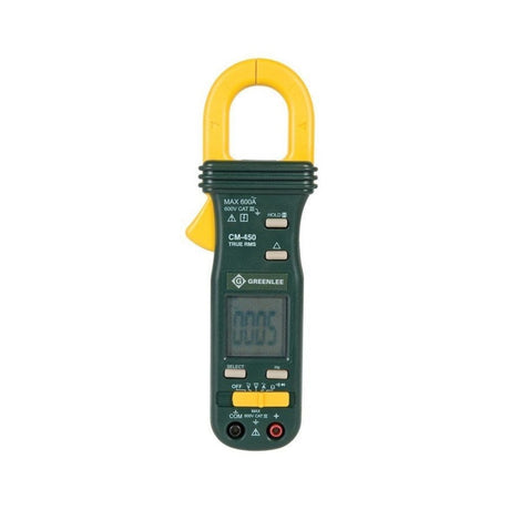 Greenlee CM-450 AC True RMS Clamp Meter, 600V, 600A