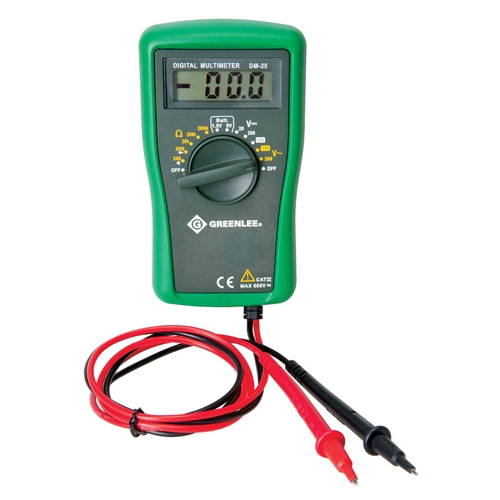 Greenlee DM-25 Manual Ranging Multimeter