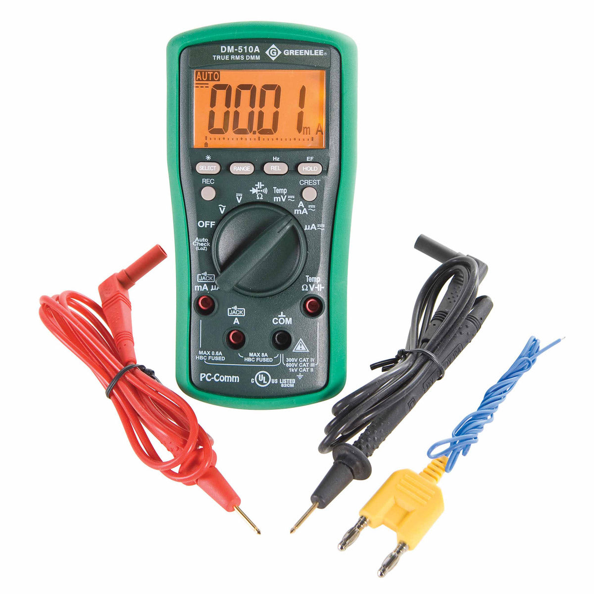 Greenlee DM-510A Digital Multimeter - 7