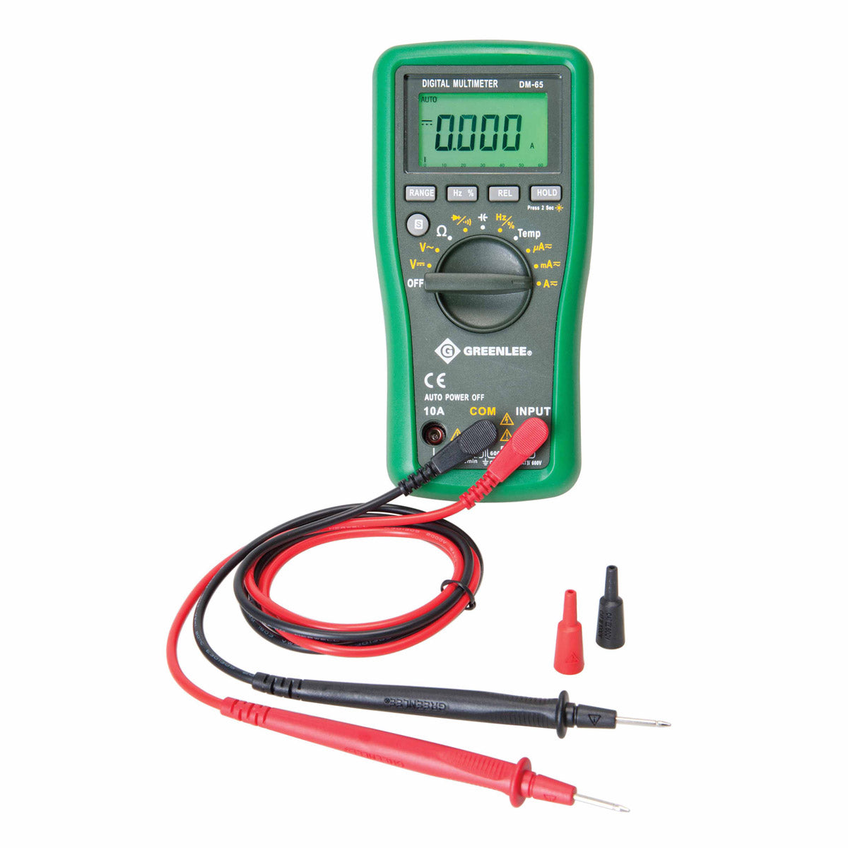 Greenlee DM-65 1000V AC/DC Digital Multimeters - 9