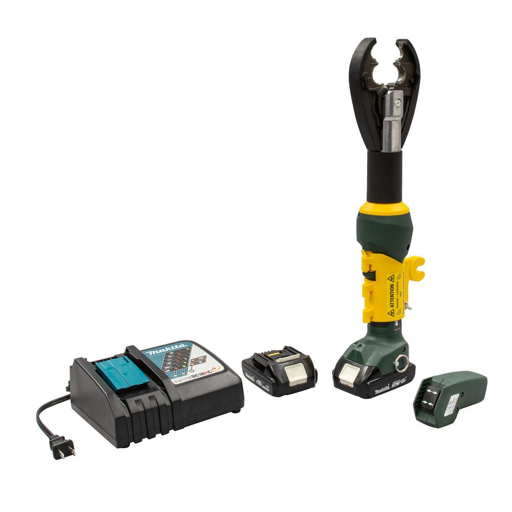 Greenlee EK425LXRDO11 EK425LXR 6 Ton, D3/O Profile Remote Crimper, 2.0Ah Battery, 120V Charger 