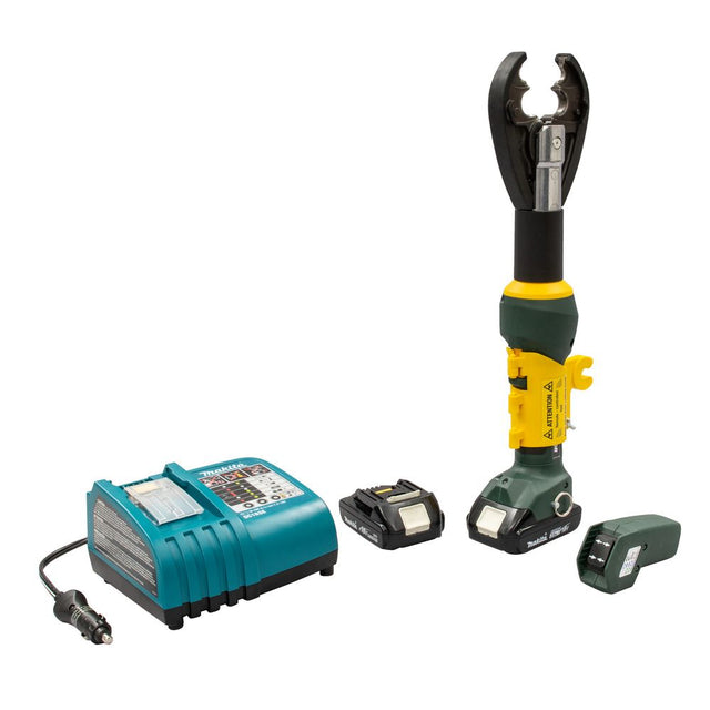 Greenlee EK425LXRDO12 EK425LXR 6 Ton, D3/O Profile Remote Crimper, 2.0Ah Battery, 12V Charger 