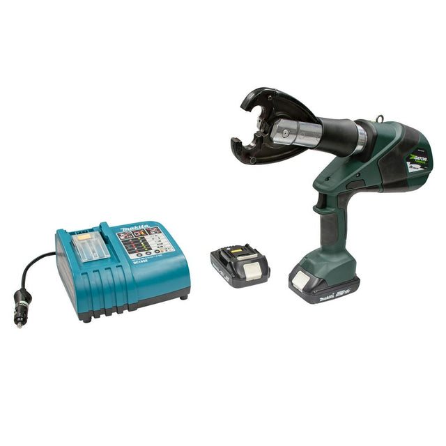 Greenlee EK425PLXD12 EK425 PLX 6 Ton, D3 Profile Crimper, 2.0Ah Battery, 12V Charger