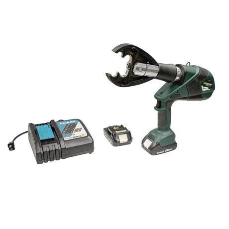 Greenlee EK425PLXDBG11 EK425 PLX 6 Ton, D3/BG Profile Crimper, 2.0Ah Battery, 120V Charger