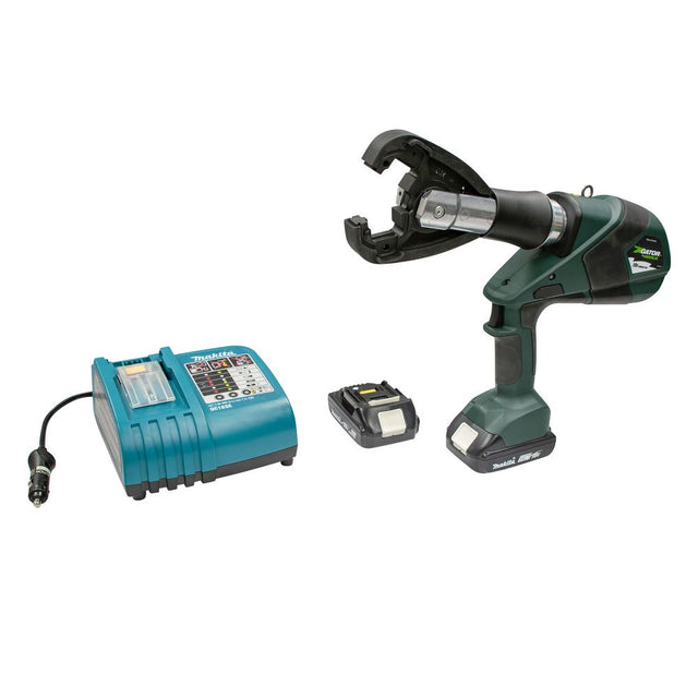 Greenlee EK425PLXK12 EK425 PLX 6 Ton, Kearney Profile Crimper, 2.0Ah Battery, 12V Charger