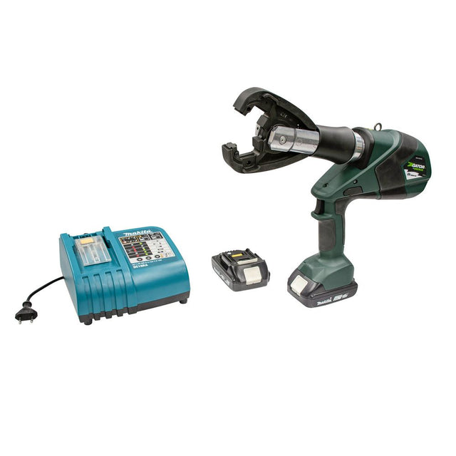 Greenlee EK425PLXK22 EK425 PLX 6 Ton, Kearney Profile Crimper, 2.0Ah Battery, 230V Charger