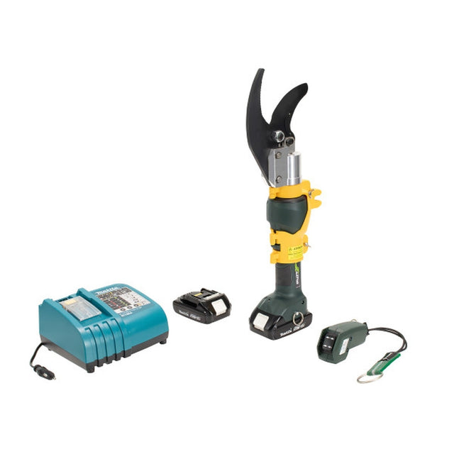 Greenlee ES52LXR22 2" Remote Pruner Kit (2 Batteries, 230V Charger)